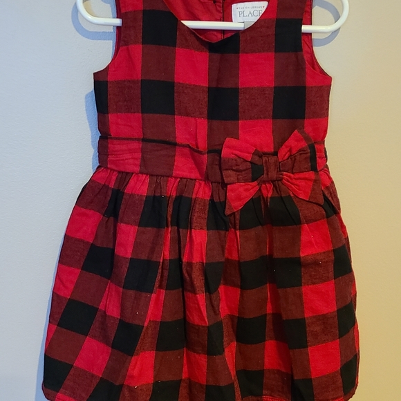Sleeveless Plaid Dress